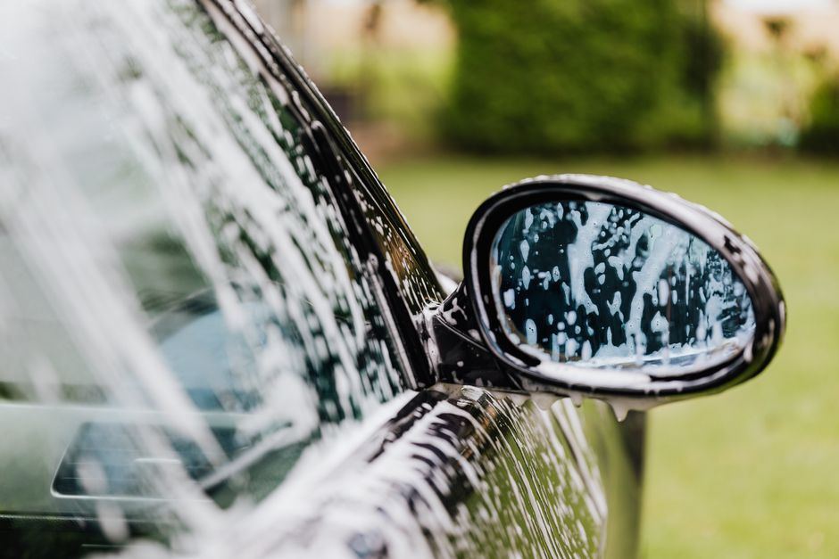 Thick foam car wash and paint correction process